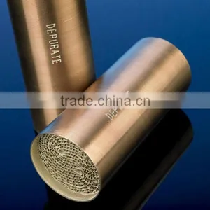 Euro 3 Motorcycle Exhaust System Honeycomb Metal Catalytic Converter thumbnail-1
