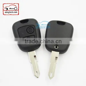 Good Price Peuguot Key Shell for 206 Blank 2 Button no Logo Car Key Peugeot Romote Key Cover thumbnail-1