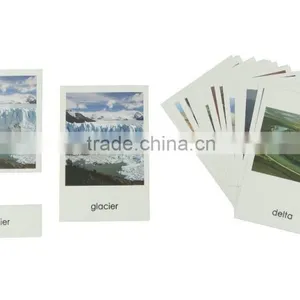 Educational Toys Plastic Shapes Topography Cards thumbnail-1