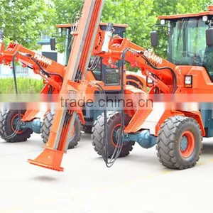 High Efficient Vibrating and Screw Piling Machine for Sale thumbnail-4