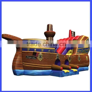 New Design Inflatable Bouncer Pirate Ship, Inflatable Jumping Bouncer thumbnail-6