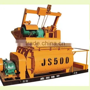 Mini Mix Equipment Mixer JS500 Concrete Mixer With Pump thumbnail-1