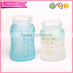 China Exporter Temperative Sensitive Baby Glass Bottle for Child Safety Feeding thumbnail-1