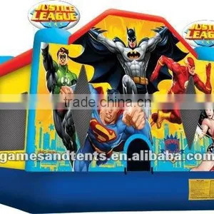 Inflatable Castle Superheros A2090 thumbnail-1