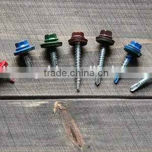 Hex Head Self Drilling Screw With Color Head for Roof thumbnail-3