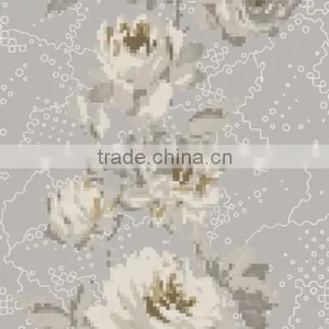 2015 New Design Roses Flowers Wallpaper for Wedding Decoration in China thumbnail-4