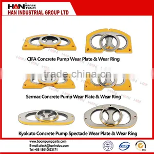 Putzmeister Concrete Pump Wear Plate and Cutting Ring 251031006 thumbnail-1
