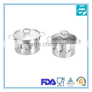 Etching Surface Stainless Steel Cookware thumbnail-1