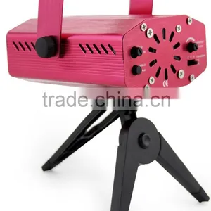 Sidiou Group Mini Red and Green Laser Stage Lighting Moving Party Stage Light Projector Stage Lighting for Club Party (Red) thumbnail-3