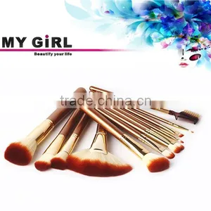 Reliable Beautiful Cute Color Brush Makeup Set thumbnail-1