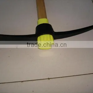 Pickaxe With Wood Handle, P401, Forged Railway Steel thumbnail-2