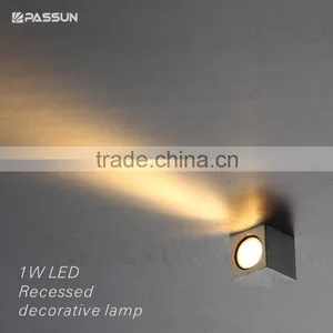 Fashion Style Indoor Decorative Wall Lighting / Aluminium Led Wall Lamp thumbnail-1