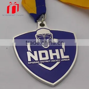 Sport Gold Silver Bronze Medallion Match Custom Neck Metal Medal Of Honor thumbnail-1