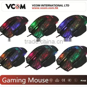 VCOM 6D Fashion Mouse LED Gaming Mouse Optical Mouse With USB and Laser thumbnail-1