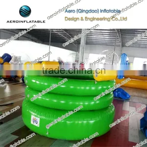 Floating Inflatable Water Play Pool thumbnail-1