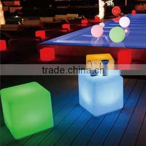PE Plastic IP54 Lighted Remote Control Colorful Outdoor Relax Chair thumbnail-2