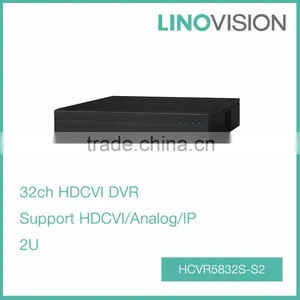 New 32CH 2U Tribrid 720P-Pro H.264 ONVIF HDCVI DVR , Support 1080P Non-realtime Recording thumbnail-1