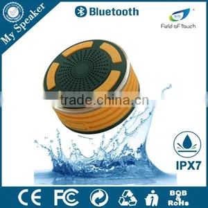 My Speaker F013 Black/orange LED Shower Speaker Waterproof IP67 thumbnail-1