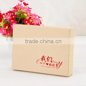 Professional OEM Cardboard Paper Family Memory Wedding Album Storage Box thumbnail-3