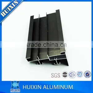 Good Quality Bronze Anodized Aluminium Door Aluminum Extrusion Frame thumbnail-4