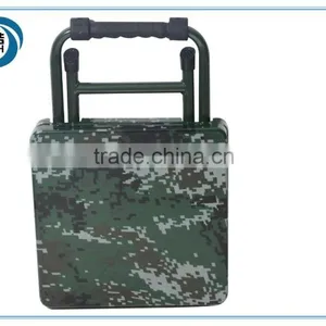 Hot Sale Military Chair / Training Chair /Study Chair With Writing Table thumbnail-5