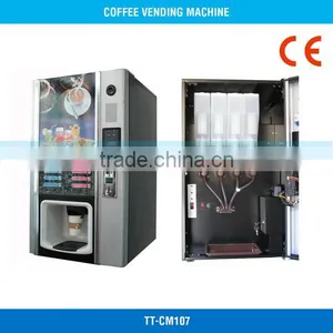 2017 New Design Instant Coffee and Tea Vending Machine, CE, 1600W, 150W, 8 Drinks, Hot and Cold, TT-CM107 thumbnail-1