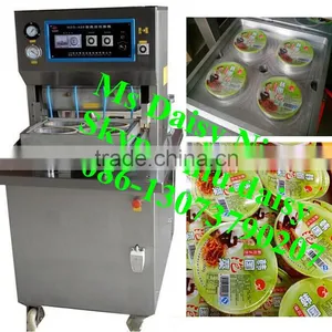 Commercial Snack Box Sealing Machine/food Plastic Wrap Sealing Machine/vacuum Food Disposable Bowl Sealing Machine thumbnail-1