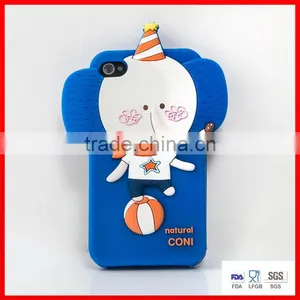 Elephant Shape Silicone Phone Cases thumbnail-1
