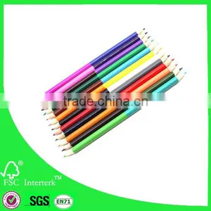 7" Double Color Pencil Set Wooden Double End Color Pencils thumbnail-1