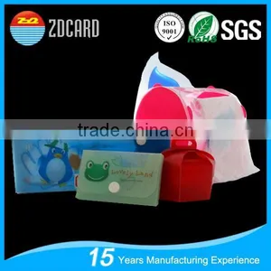 OEM LOGO Clear PP Plastic File Folder Fastener thumbnail-5
