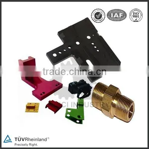 Steering Solid Aluminum Blocks Anodized CNCmachining Parts thumbnail-1