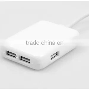4 Ports Portable Mobile Phone USB Plug Travel Power Charger thumbnail-5