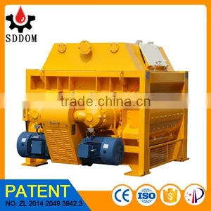 High Quality and Lowest Price Twin Shaft Concrete Mixer Price thumbnail-1