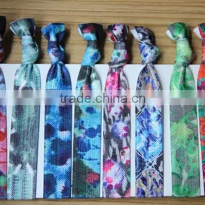 Popular FOE Knotted Hair Ties With Custom Print thumbnail-1