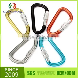 Stainless Colorful Printed Aluminum Carabiner Hook thumbnail-6
