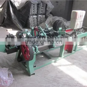 High Quality Low Carbon Steel Wire Barbed Wire Making Machine Factory thumbnail-2