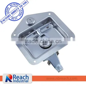 RPL012 304 Stainless Steel Tool Box T Handle Lock, Folding Drop T Locks thumbnail-1