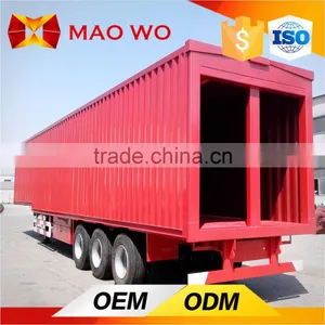 6x4 Tow Truck Bulk Cargo Transportion Van Semi Trailer thumbnail-4