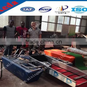 China Small Scale Capcity Gold Mining Dredger thumbnail-1