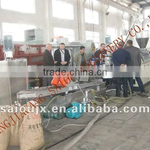 HDPE Bottle Flakes Pelletizing Line thumbnail-2