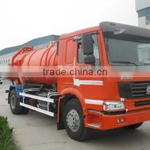 Sinotruk Howo Suction Sewage Trucks for Sale thumbnail-1