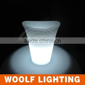 PE Plastic 16 Color Changing Rechargeable Waterproof Bar Led Ice Bucket For Beer thumbnail-6