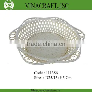 Natural Handmade Flower Basket thumbnail-1