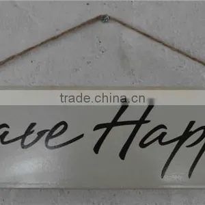 2016 Custom Antique French Metal Hanging Door Signs thumbnail-5