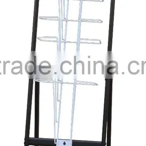 2016 Hangzhou Library Metal Newspaper Stand Rack Book Rack thumbnail-2