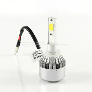 Car Accessories C6 880 881 H27 Cob 30W/Bulb(60W/Set) 6400lm/set(3200lm/b LED COB H7 LED Headlight Bulbs Hi/Lo thumbnail-2