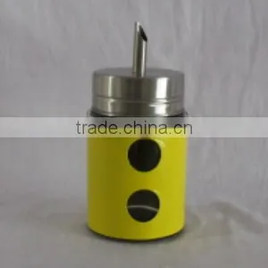 Colored Metal Coated New Design Fancy Oil Bottle thumbnail-4