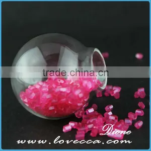 Make Glass Globe Wish Pendant ,Handblown Clear Glass Balls thumbnail-3