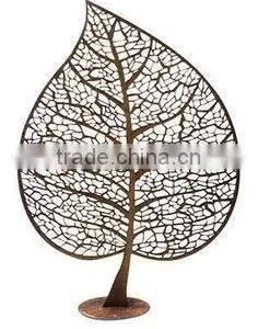 Metal Fancy Leaf Sculpture thumbnail-1