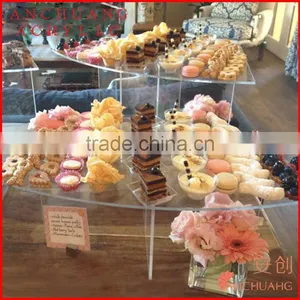 Cross Tier Acrylic Food Display Rack/Stand thumbnail-1